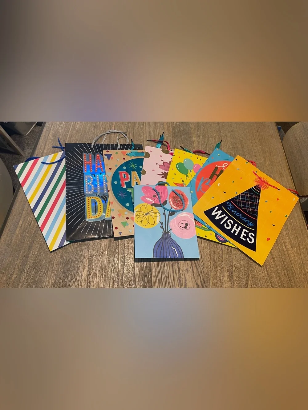 8 Happy Birthday Variety Gift Bags